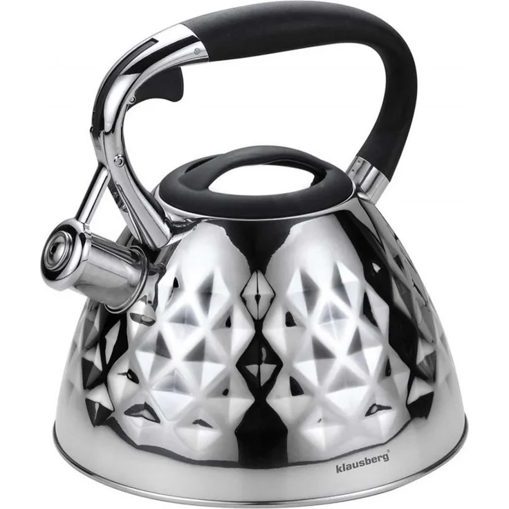 Klausberg Klausberg Stahlkessel 3,0l satiniert Diamond KB7413