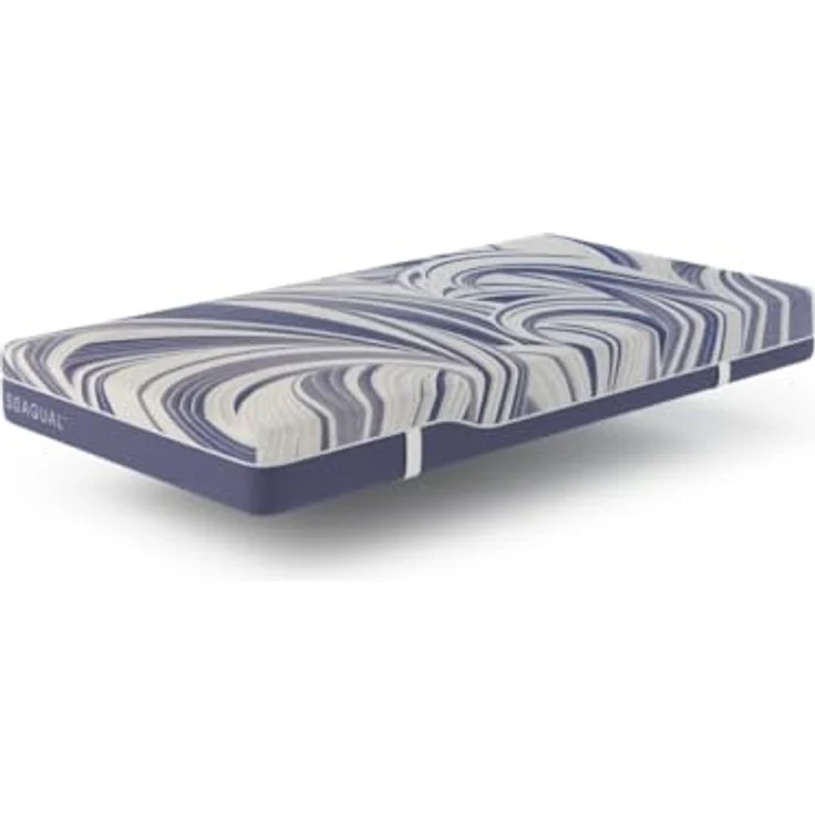 Schwarzwald Schlafsysteme Hn8 Taschenfederkern-Matratze "Ocean Clean TFK", 7-Zonen mit Gelschaumtopper, H4, 90 x 200 cm, nachhaltiger Seaqual Bezug – Bild 3