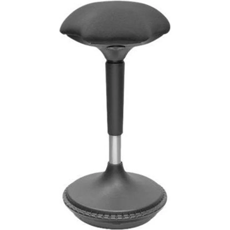 DIGITUS DA-90422 - Stehtisch-Hocker, ergonomisch, Neigen, Schaum, Schwarz - Stoff - Bis zu 120 kg – Bild 2