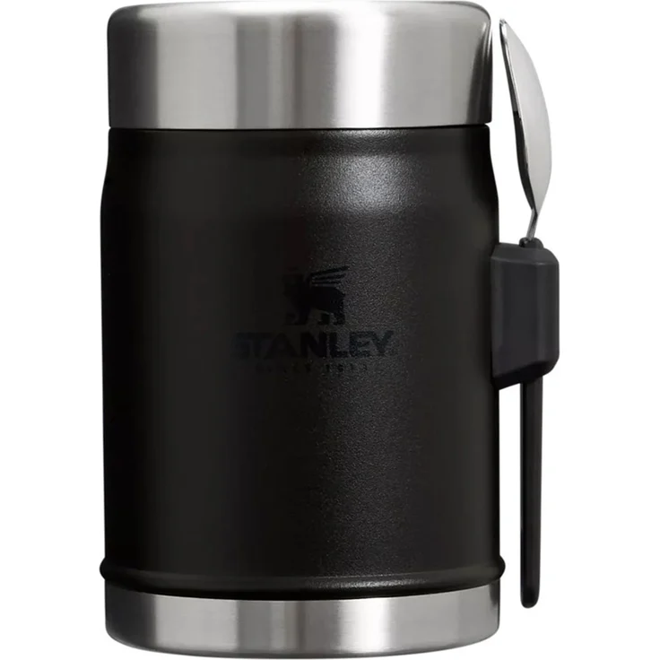 Stanley The Legendary Classic Food Jar + Spork 0.41 L Black 2.0