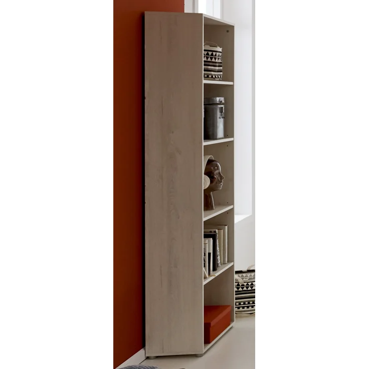 Arthur Berndt Standregal »Mathea« mit 5 offenen Fächern, Nordic Wood, 188x29x58 cm – Bild 2