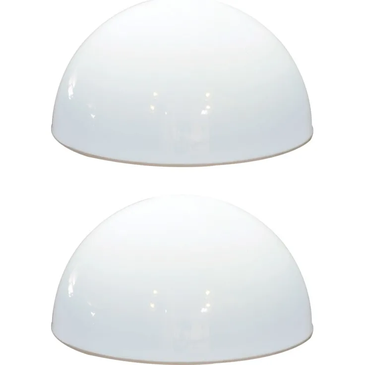2er Set LED Solar Kugelleuchten, Durchmesser 20 cm,