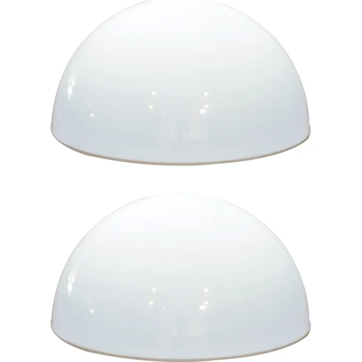 2er Set LED Solar Kugelleuchten, Durchmesser 20 cm, – Bild 1