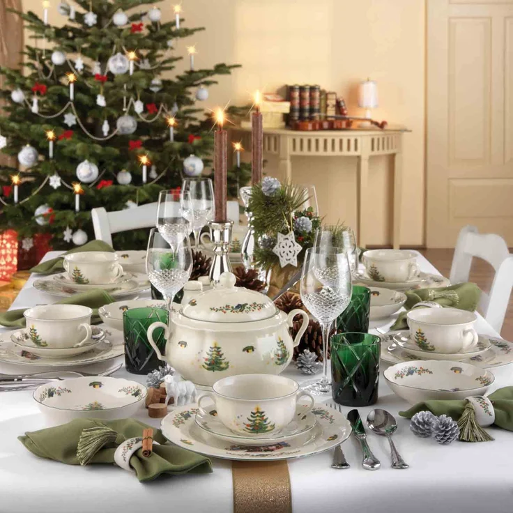 Seltmann Weiden Marieluise Weihnachten Kaffeeservice 20-teilig – Bild 7