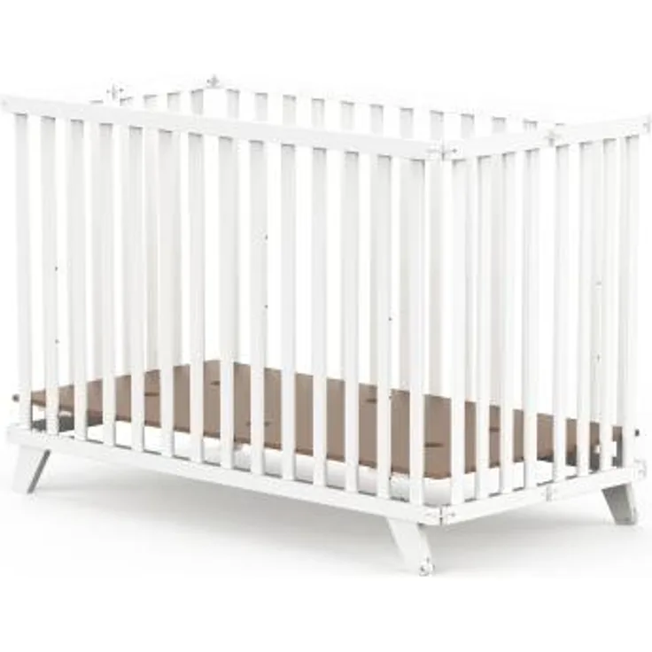 Geuther Kinderbett Kinderklappbett „Mayla“ – klappbar & mobil – 60 × 120 cm, Klappbar