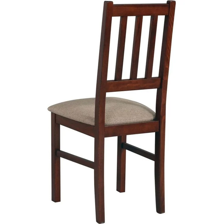 MOEBLO Stuhl BESO 04 (Polsterstühle, Holzstühle, Esszimmerstühle, Polsterstuhl aus Buchenholz für Esszimmer, Holzstuhl mit gepolstertem Sitz, 2 St), (BxHxT): 43 x 90 x 40 cm – Bild 3