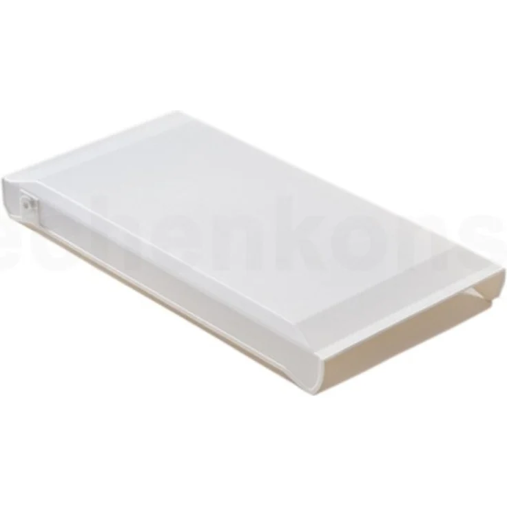 Hailo Einbaumülleimer Deckel 1081839 weiß 232 x 470 x 46 mm – Bild 5