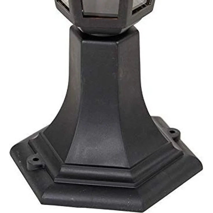 Qazqa Außen-Stehlampe New haven, ohne Leuchtmittel, E27, Schwarz, Klassisch / Antik, Kunststoff, 1-flammig – Bild 6