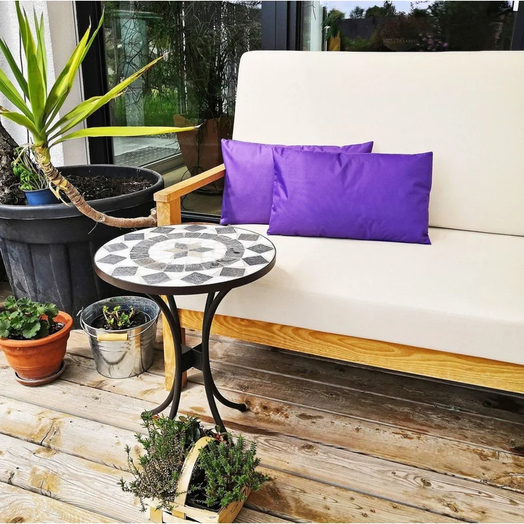 JACK Dekokissen JACK Outdoor Lounge Kissen 30x50cm Dekokissen inkl. Füllung Wasserfest, mit Lotus-Effekt, Robust, Strapazierfähig, für Innen & Außen