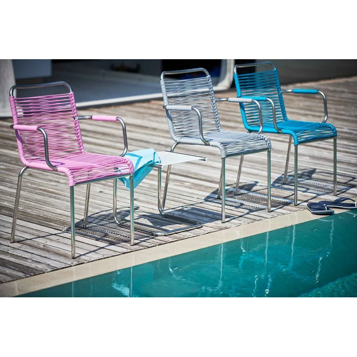 Outdoor Stapelsessel Fiam MYA SPAGHETTI gelb – Bild 7