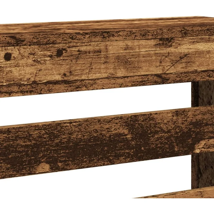 vidaXL Heizkörperverkleidung Altholz-Optik 104x20x82 cm Holzwerkstoff 852697 – Bild 6