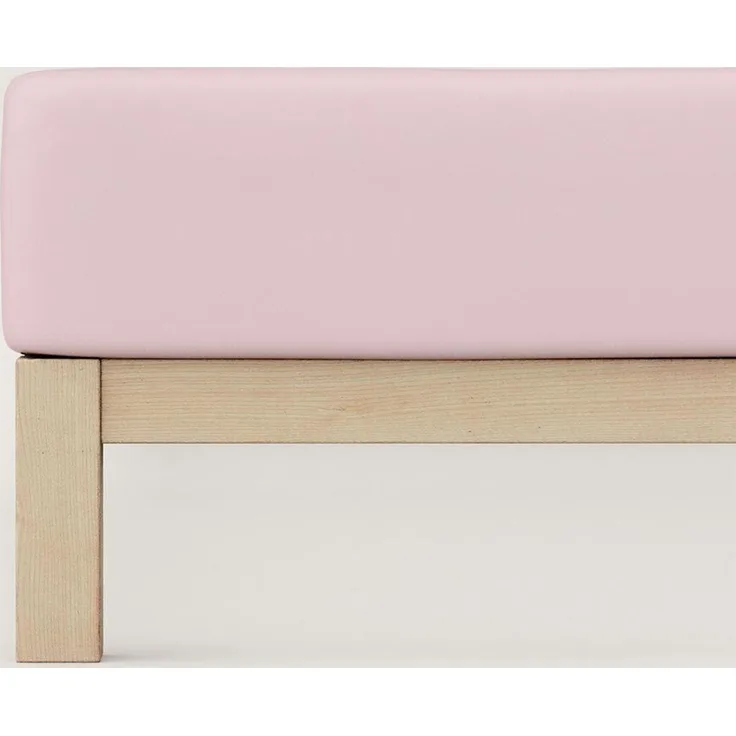 Schlafgut Spannbetttuch Jersey-Elasthan | 180x200 - 200x220 cm | zartrosa