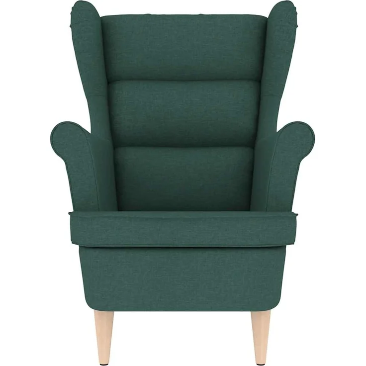 vidaXL Sessel Dunkelgrün 74x84x100 cm Stoff 4016900 – Bild 3