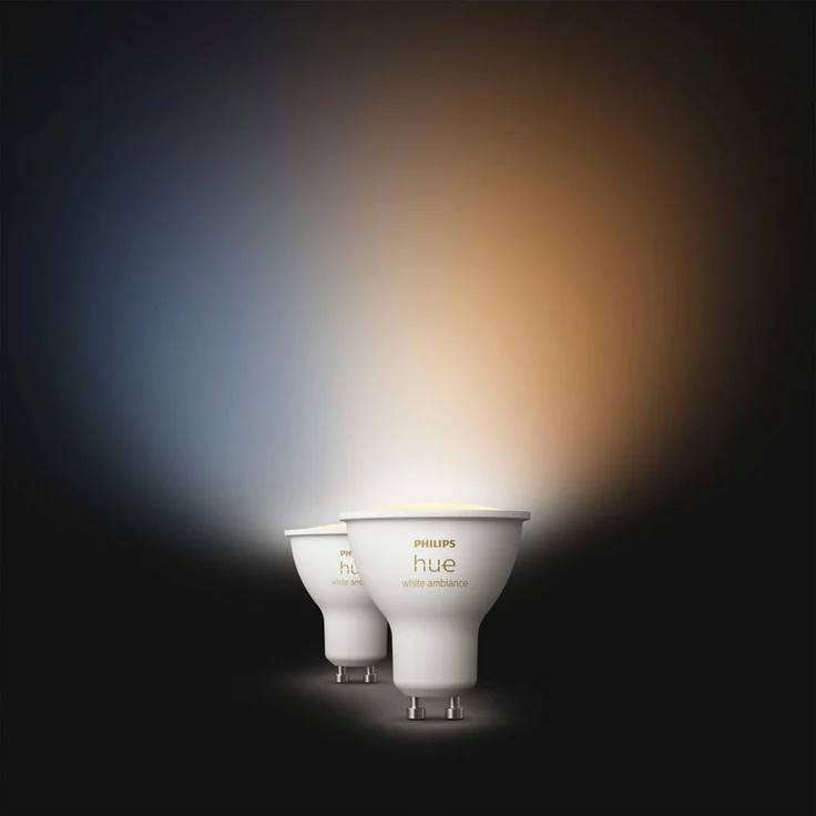 Philips Hue White Ambiance GU10 Doppelpack 2x350lm. – Bild 2