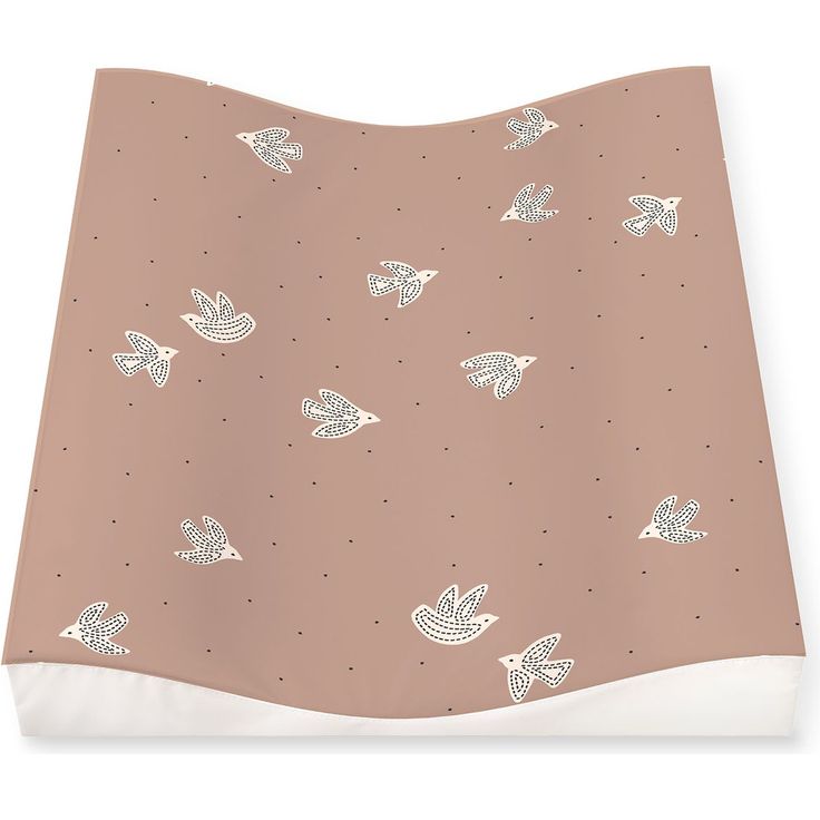 Julius Zöllner Wickelmulde Folie 2-Keil - Birdy, phthalatfreie PVC-Oberfläche, 50 x 65 cm