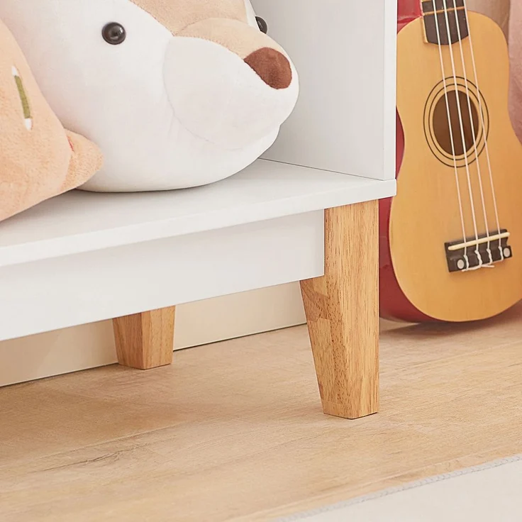 SoBuy KMB47-W Kinderregal, MDF, Lackiert, Weiß, 60 x 51 x 18 cm – Bild 8