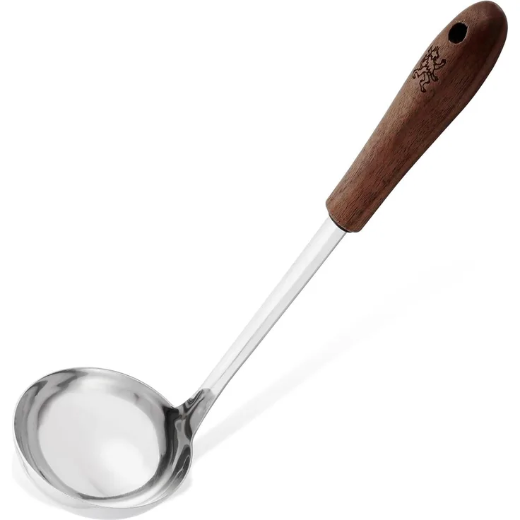 Stanley Rogers Black Walnut Schöpflöffel, 29cm, Walnussholz