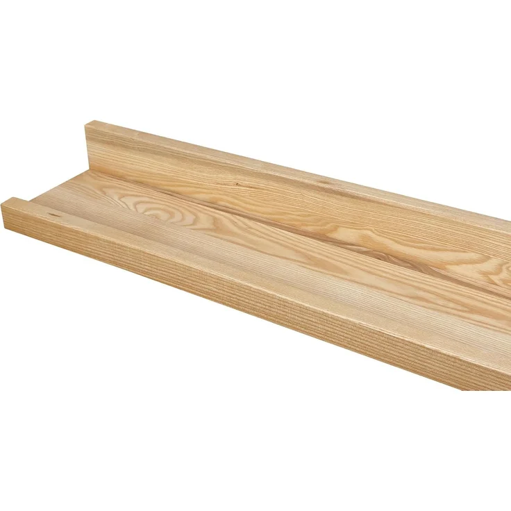 Wandregal Wandablage Esche lackiert in optionaler Breite V-90.83-50 – Bild 3