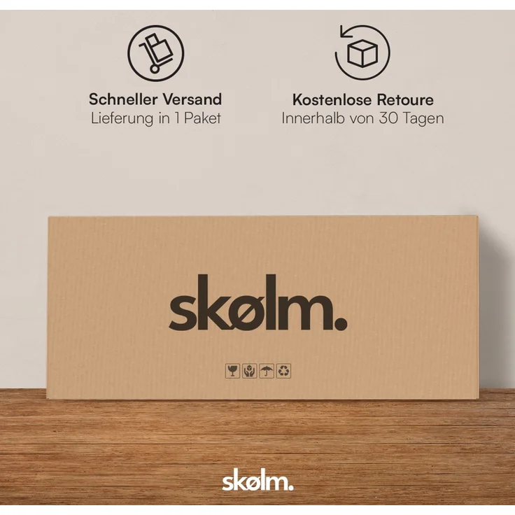 skølm 'Atriona' Metallkommode 3x2, grün, mit 3 Fächern, 113x80x38 cm – Bild 8