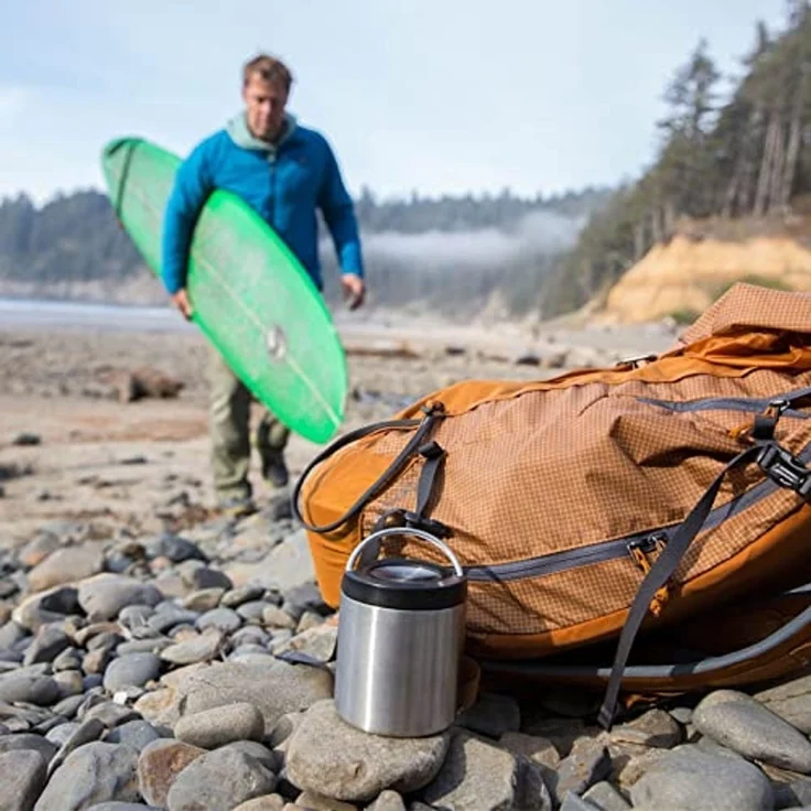 Klean Kanteen Thermobehälter Isolierbehälter TK Canister Thermo, Edelstahl, Polypropylen, Silikon, Essen Behälter Food Container – Bild 7