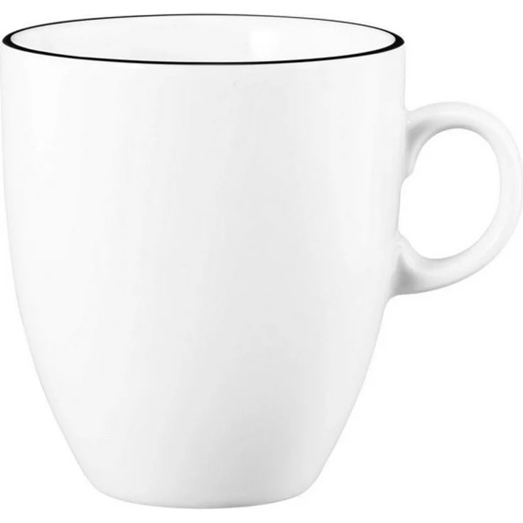 Seltmann Weiden Becher Modern Life "Black Line" Becher 0,4 l, Porzellan – Bild 2