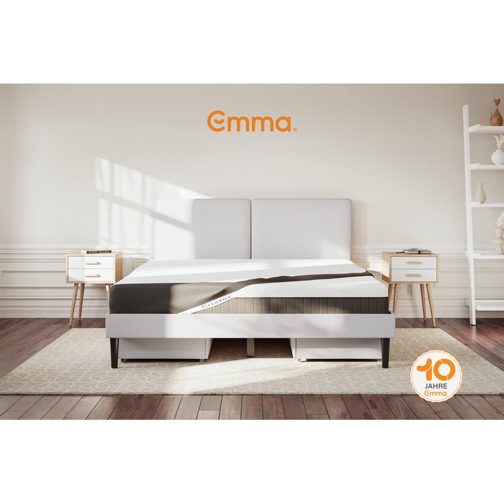 Emma Matratzenschützer, 90x200 cm, 100 % Polyester, Weiß – Bild 7