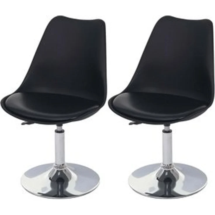 MCW Esszimmerstuhl Vaasa T501-2-h (Set, 2 St), 2er-Set, Frei drehbar um 360°, Höhenverstellbar – Bild 6