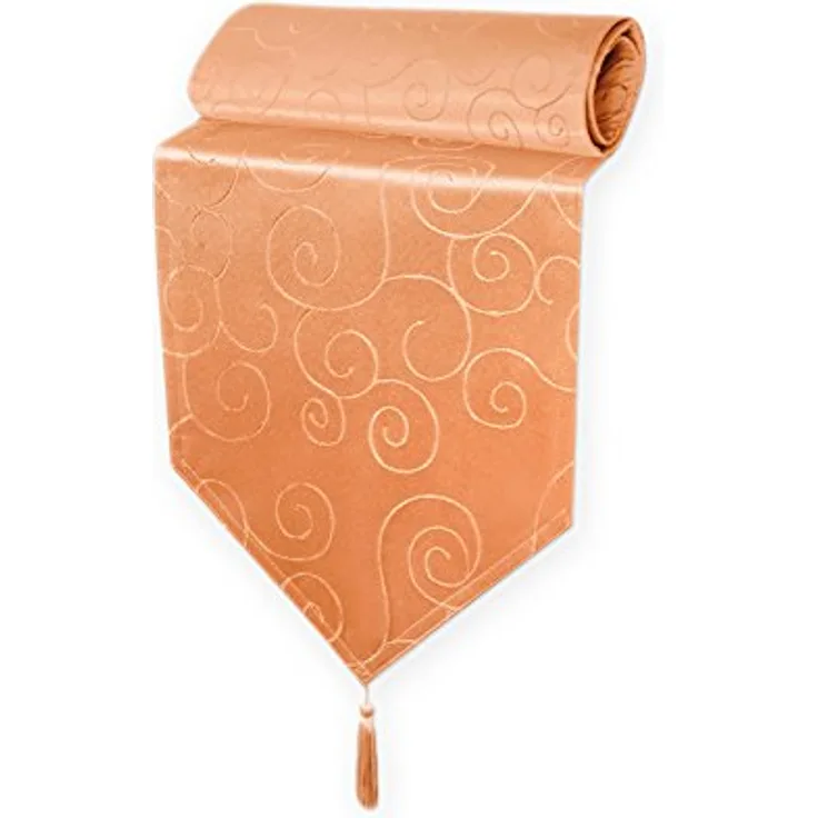 Haus und Deko Tischdecke Tischläufer Damast Ornamente klassisch Tischdecke (1-tlg)