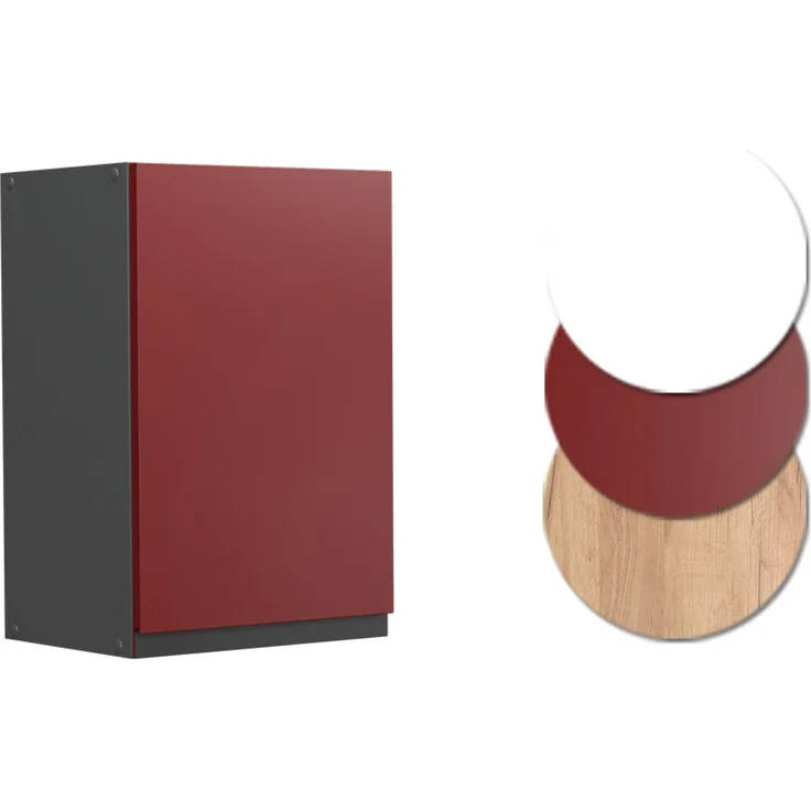 Hängeschrank R-Line Rot 40 cm J-Shape Vicco – Bild 6