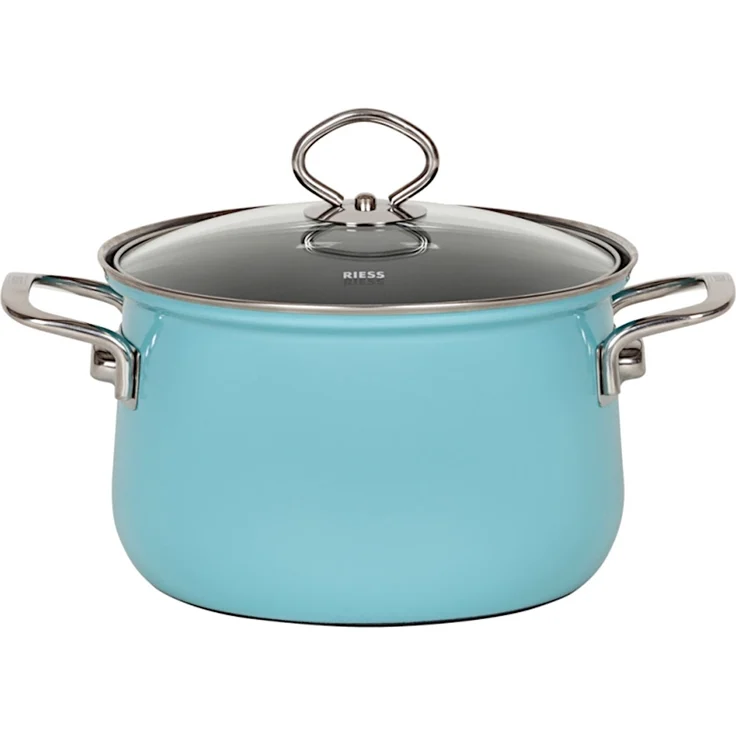 RIESS 0546-037 RIESS Emaille Spar-Set 5-tlg. Nouvelle extra stark, KRISTALLBLAU – Bild 2