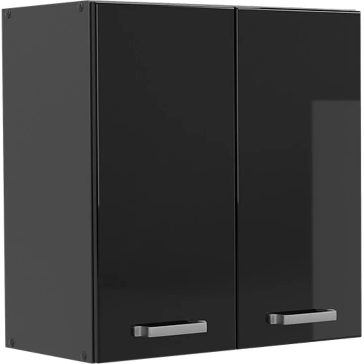 Hängeschrank R-Line Schwarz Hochglanz 60 cm Vicco – Bild 1