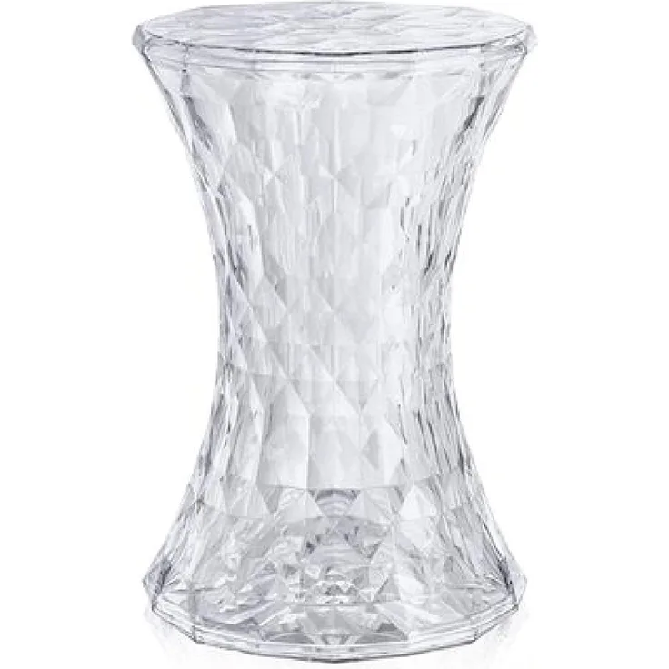 Kartell Stone, Hocker, Glasklar