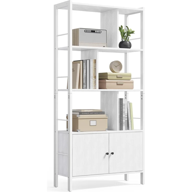 Vasagle Bücherregal, Bücherschrank mit 4 offenen Regalebenen, Regal – Bild 2