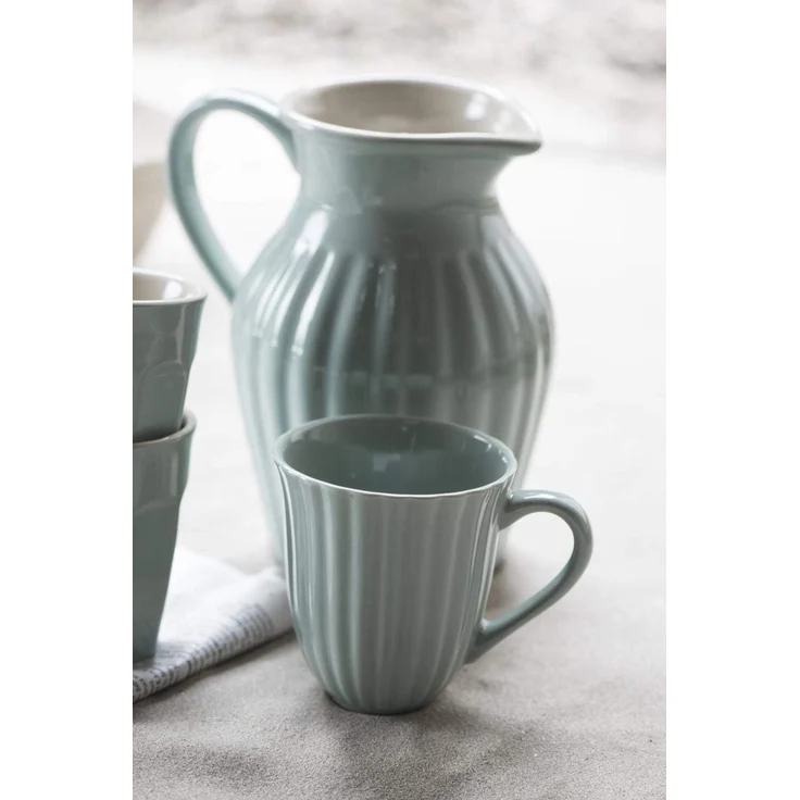 Ib Laursen Krug Mynte 1,7l Keramik Kanne Vase 2077- 10 - green tea – Bild 5