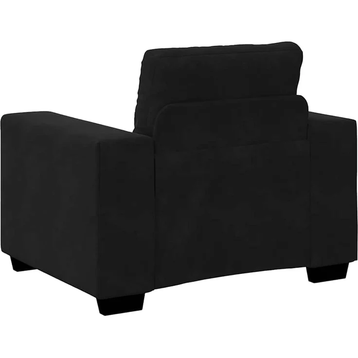 vidaXL Sessel Schwarz 100x78x80 cm Samt 4105103 – Bild 6