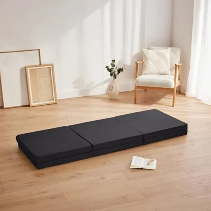 CloudComfort Basic Doppel-Gästeklappmatratze 140 x 195 cm als Einzelbett, Doppelbett und Sitzgelegenheit verwendbar – Bild 6