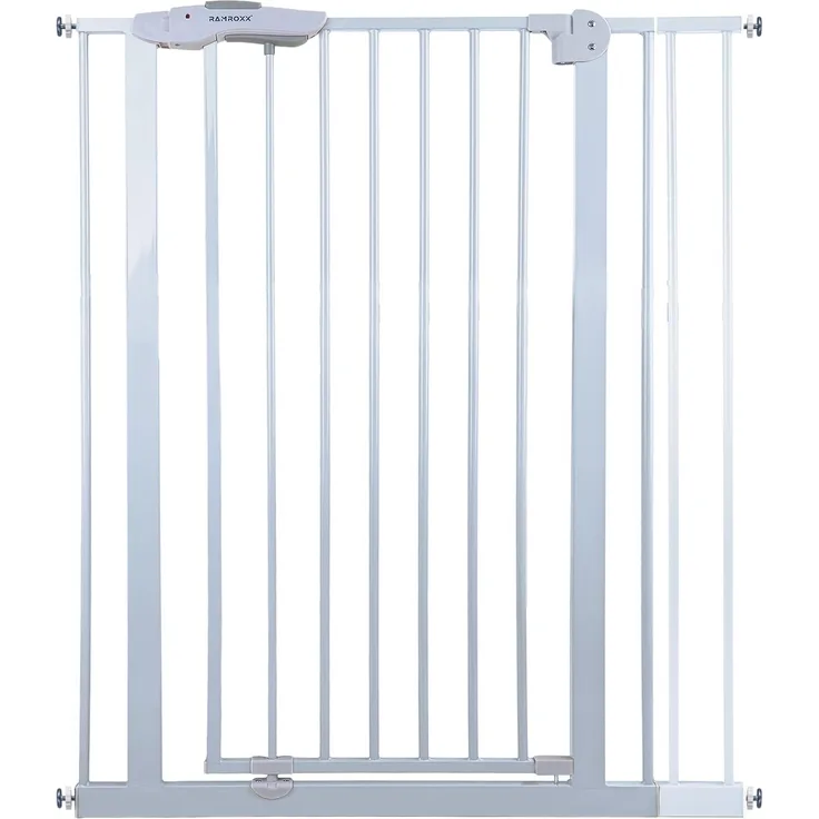 Absperrgitter Treppenschutzgitter weiß für 85-95cm Durchgang 110cm Hoch