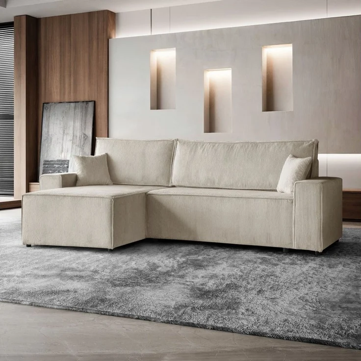 Beautysofa Ecksofa HEKTOR, mit Schlaffunktion – Bild 2