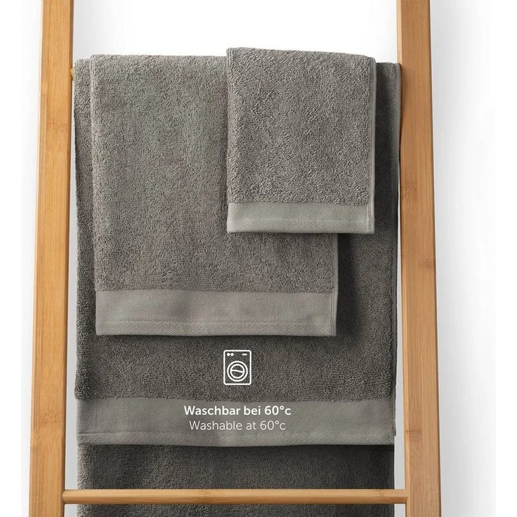 Blumtal Gästehandtücher Premium 30x30cm oder 30x50cm weich und saugstark, Frottee (10-St), 10er (30x50cm), 12er und 24er Set (30x30cm), 100% Baumwolle – Bild 4