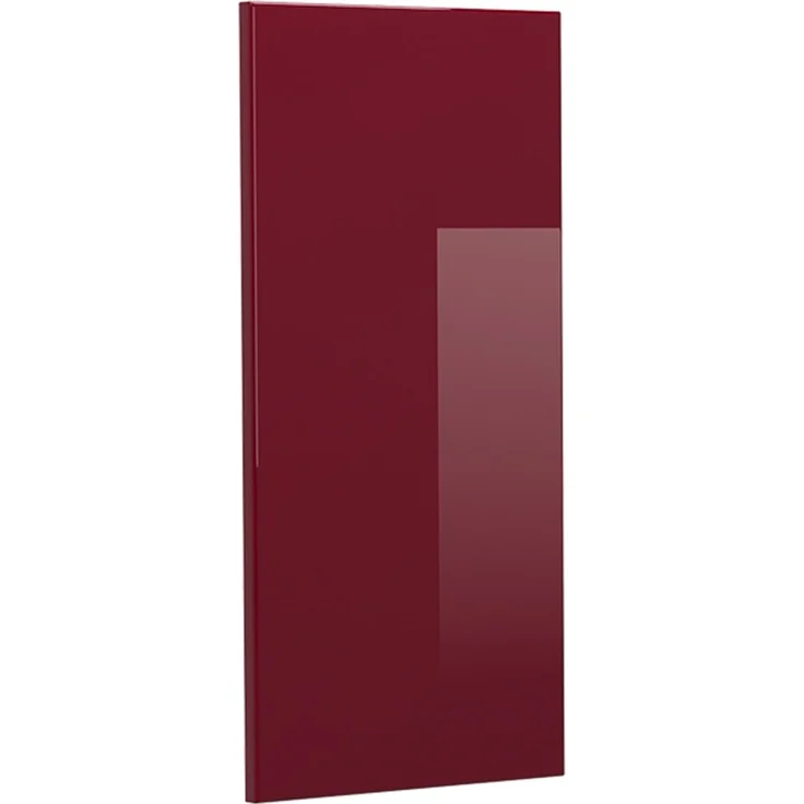 Küchenfront R-Line Rot Hochglanz 29.6 x 59 cm Möbelfront für den Hängeschrank Vicco – Bild 1