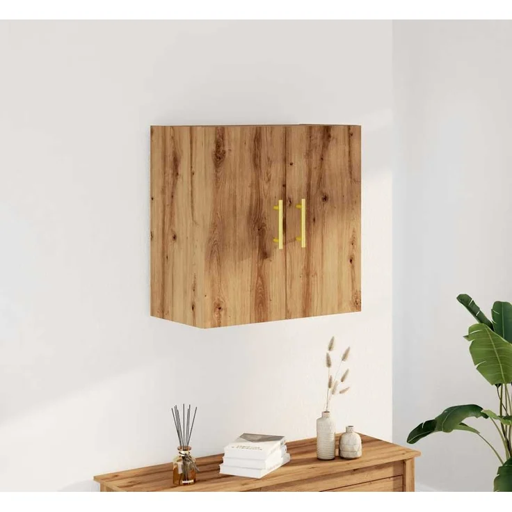 vidaXL Wandschrank Artisan-Eiche 60x31x60 cm Holzwerkstoff 857301 – Bild 2