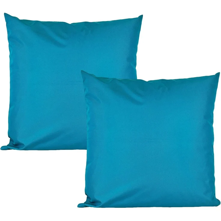 JACK Kissenbezüge 2er Set 50x50cm Outdoor Wasserfest, (2 Stück), 2x Kissenhülle, strapazierfähig, wasserabweisend, Innen & Außen – Bild 1
