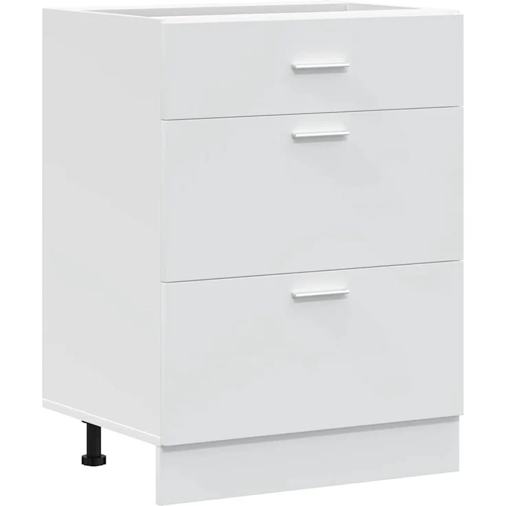 vidaXL Küchenunterschrank Lyon Weiß Holzwerkstoff 854250 – Bild 2