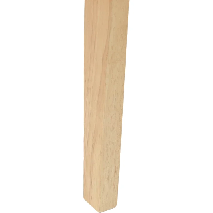 vidaXL Esszimmerstühle 2 pcs Natur 54 x 57 x 73 cm Massives Gummiholz 42020423 – Bild 9