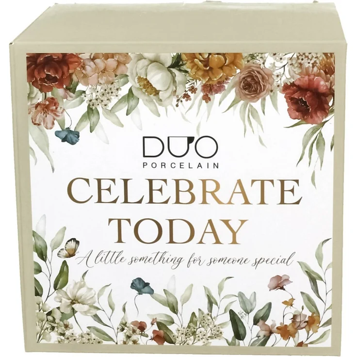 DUO Becher REBECCA mit Fuß, 500 ml, inkl. Deckel und Teesieb, New Bone China Porzellan – Bild 4