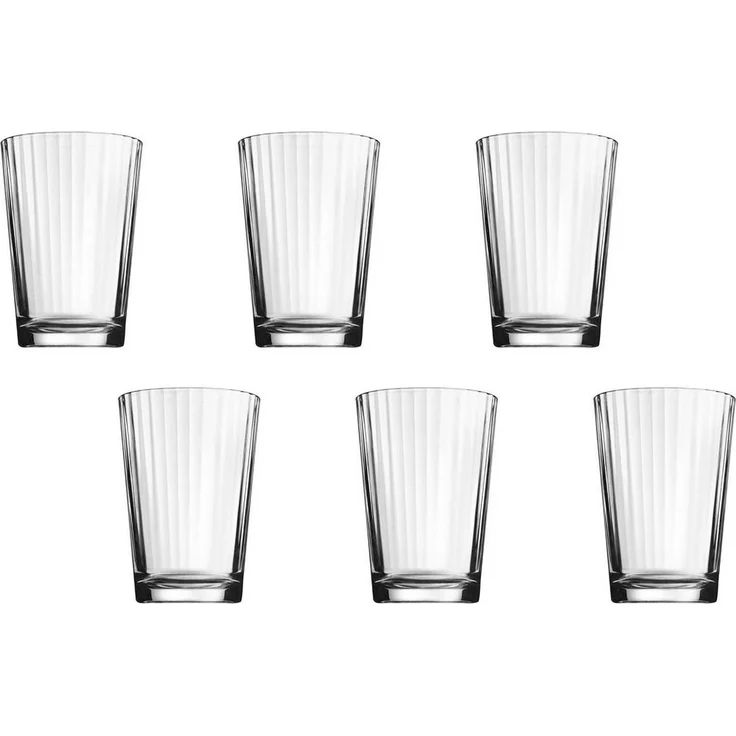Hermia Concept 'PB-52952' Gläser-Set (6-teilig), Transparent, 6,8 x 6,8 x 10 cm, 210 ml – Bild 4