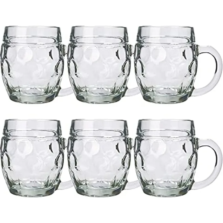 Bierglas 6er Set Biergläser Tübinger 0,4 Liter