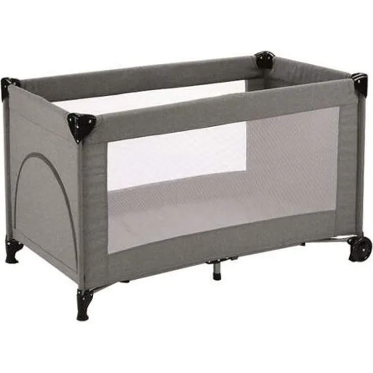 ToyToyToy Reisebett 120x60 cm grau