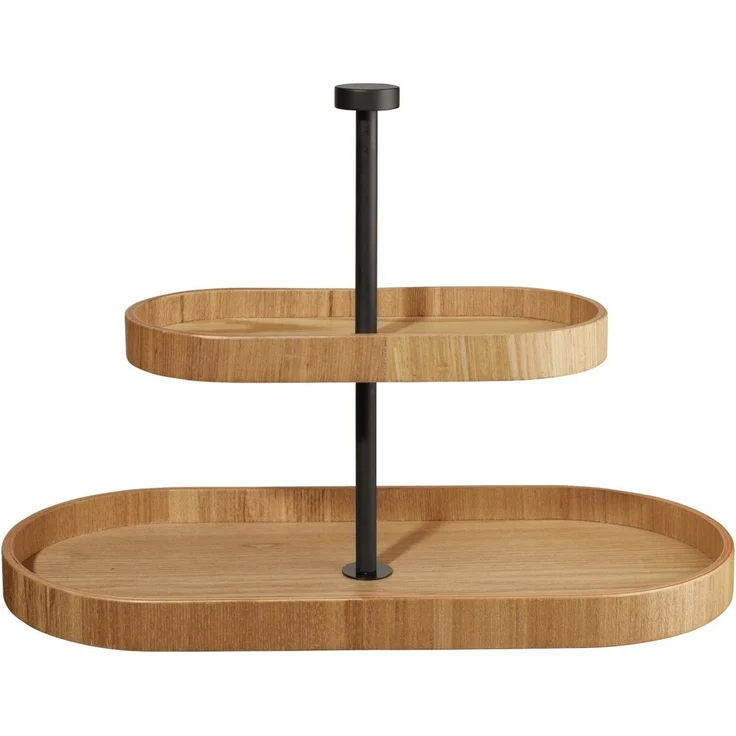 ASA Selection Etagere 2-stufig Oval Wood – Bild 5