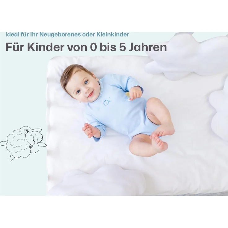 Ravensberger Kaltschaum-Kinderbettmatratze 70x140 – Bild 3